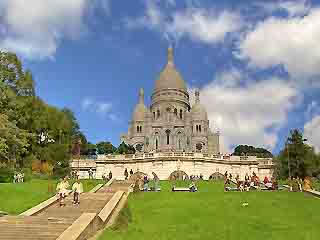  パリ:  フランス:  
 
 Basilique du Sacré-Cœur